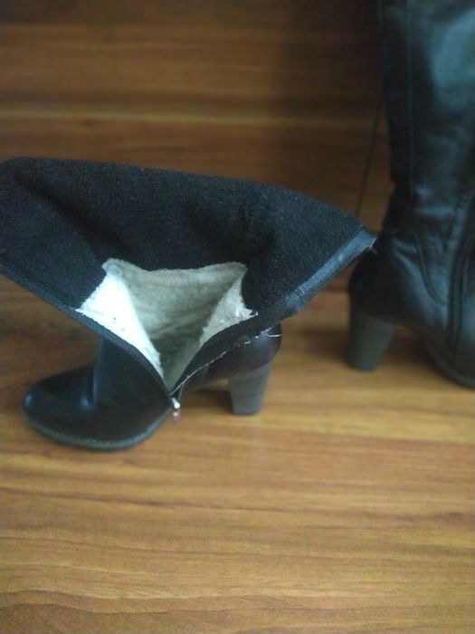 Kozaki ocieplane muszkieterki