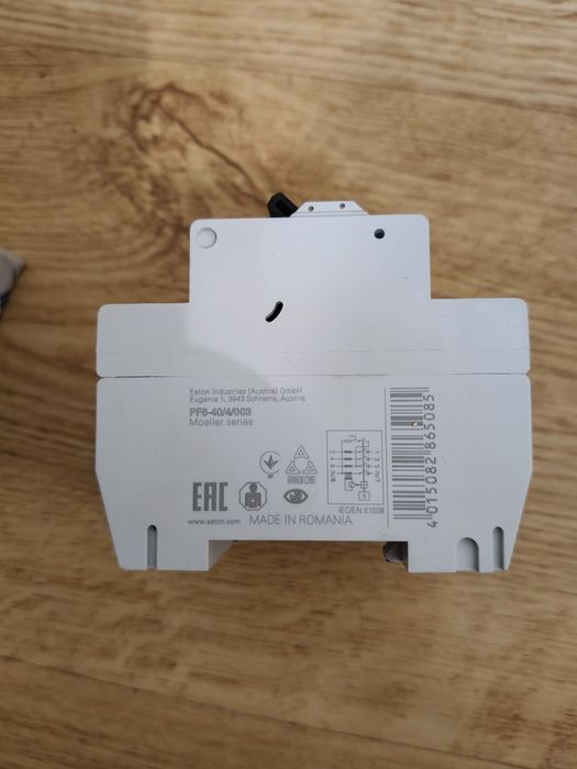 УЗО PF6-40/4/003, Диф. автомат 20 А, 30 мА, PFL6-2