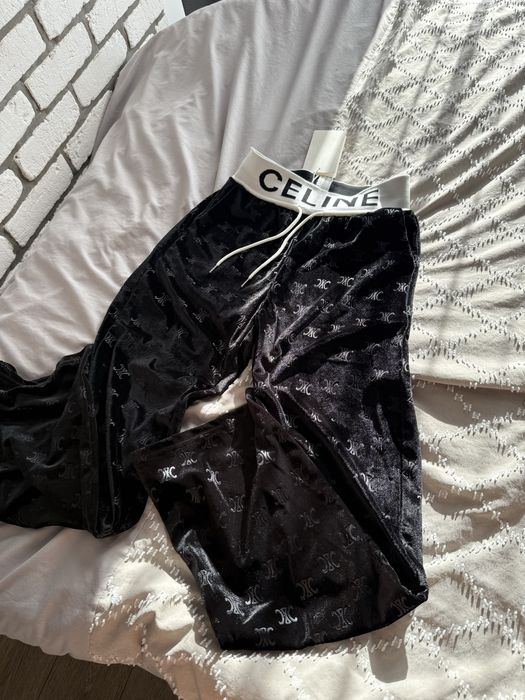 Велюровые штаны celin , размер c-m, на xs будут свободны