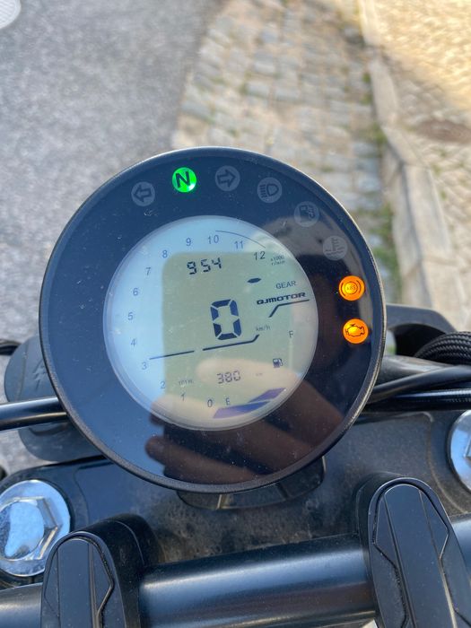 QJ motor srv 125 - 500km com garantia