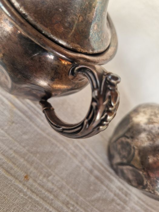 Conjunto Forbes S.P. Co. USA – Leiteira e Açucareiro com Tampa (656)