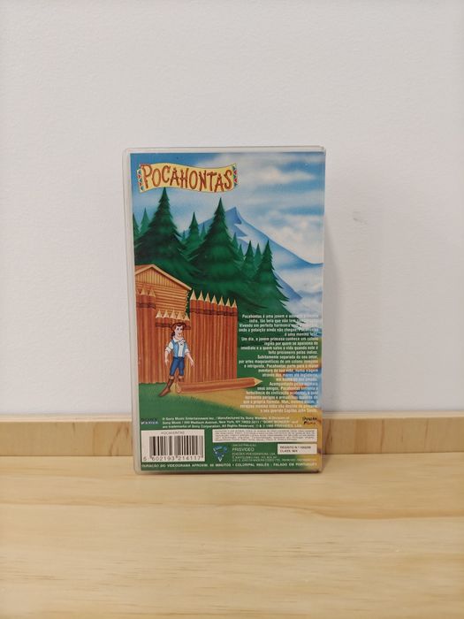 Pack 2 VHS Animação | Pocahontas + Bugs Bunny