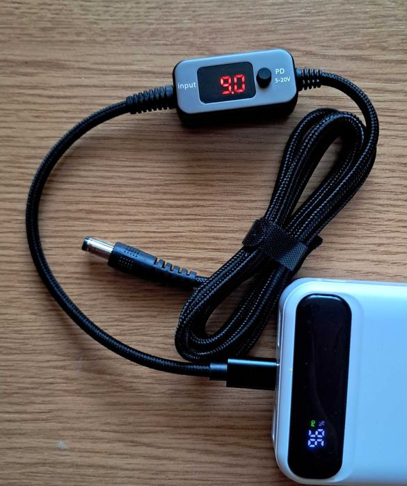 Кабель dc 5.5×2.1 5v 12v 15v 20v для роутера/ноутбука кабель type c dc