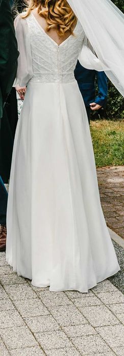 Suknia ślubna, krój litery A