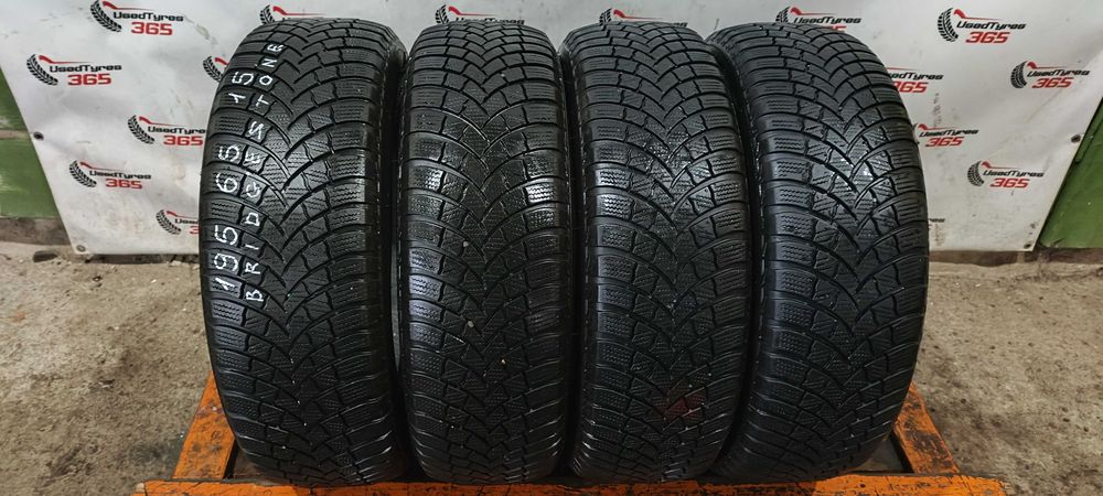 БЕЗ ПРЕДОПЛАТ Шини/Резина/Колеса Bridgestone 195 65 R15 91T Зима W14