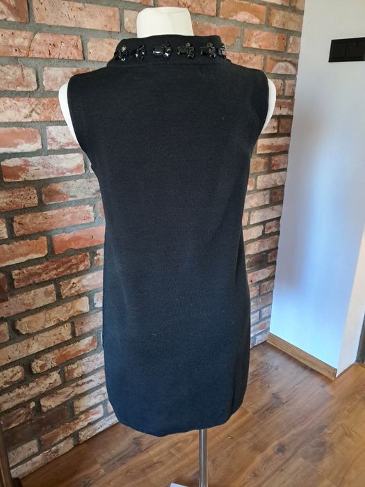 Czarna Sukienka zara roz 38