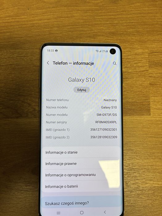 Samsung s10+ 128