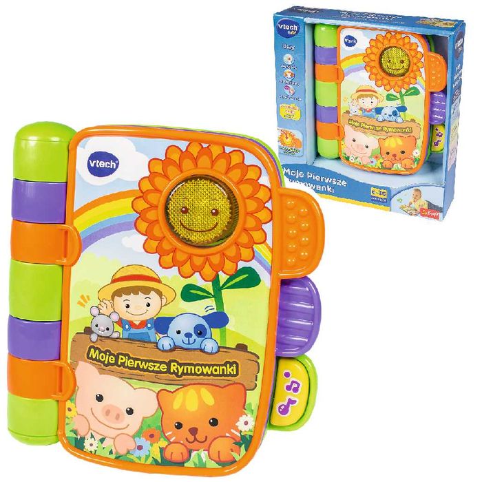 Vtech Książeczka Interaktywna Moje pierwsze rymowanki 60518