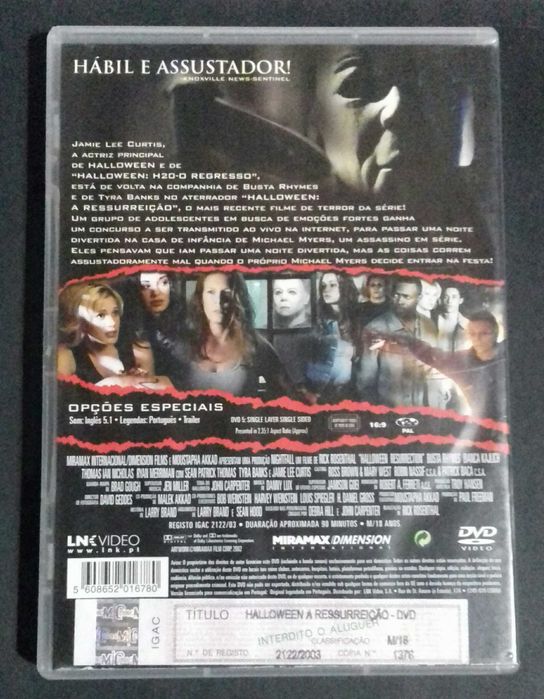 Halloween / A Ressurreição