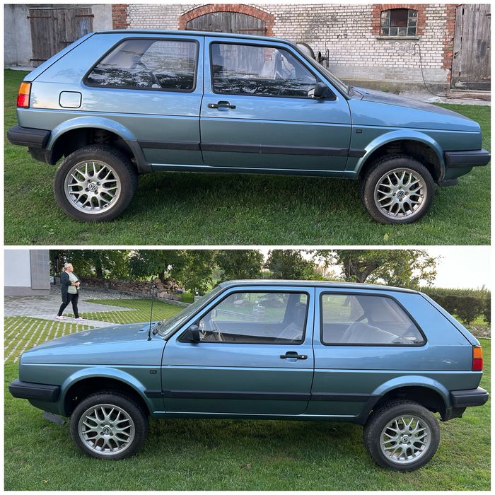 VW Golf 2 AUTOMAT 1.3 benzyna stan KOLEKCJONERSKI podwyzszony ZAMIANA