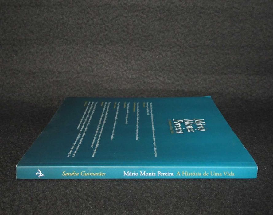 Livro Mário Moniz Pereira A História de Uma Vida Sandra Guimarães
