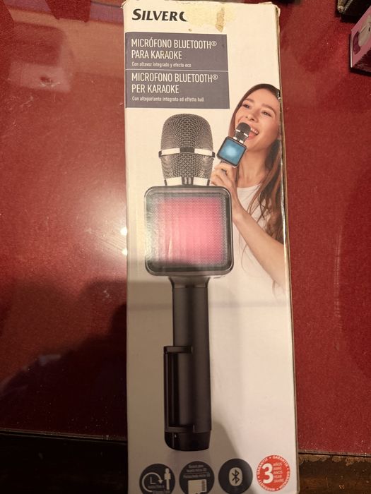 Microfone karaoke LIDL
