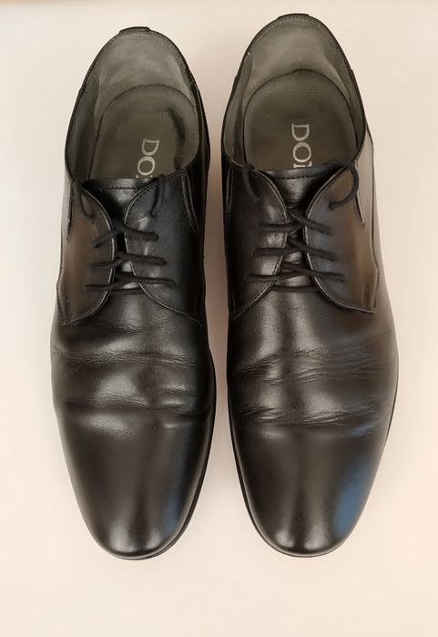 Półbuty męskie skórzane