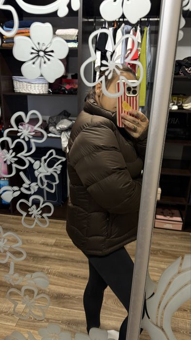 Пуховик berghaus коричневий р хс-с