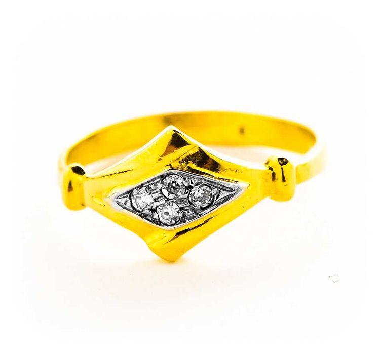 Magiczny Złoty Pierścionek - 18K - 2,30g - KRAKÓW