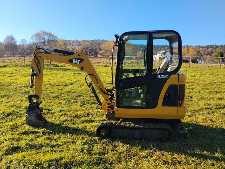 mini koparka cat 301.8c jcb bobcat kubota yanmar okazja