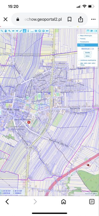 Dzialka rolna 74 ary Poradów