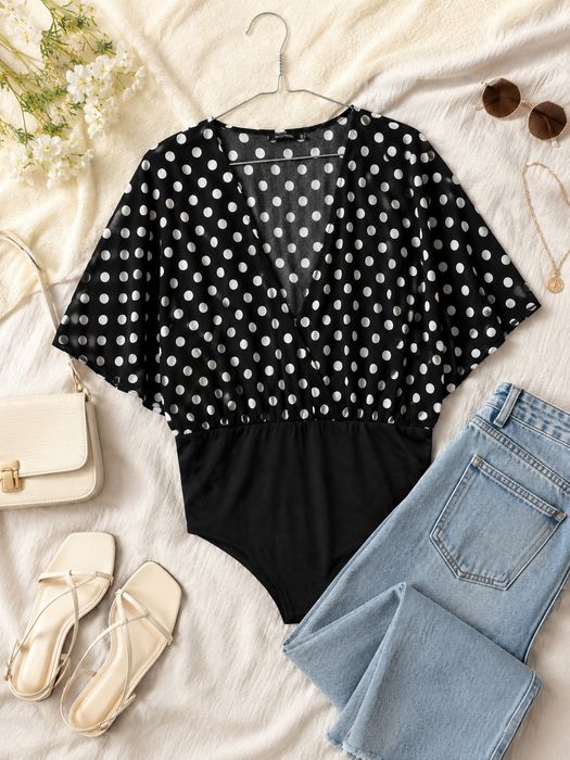 Body PLUS SIZE Grochy V 4XL