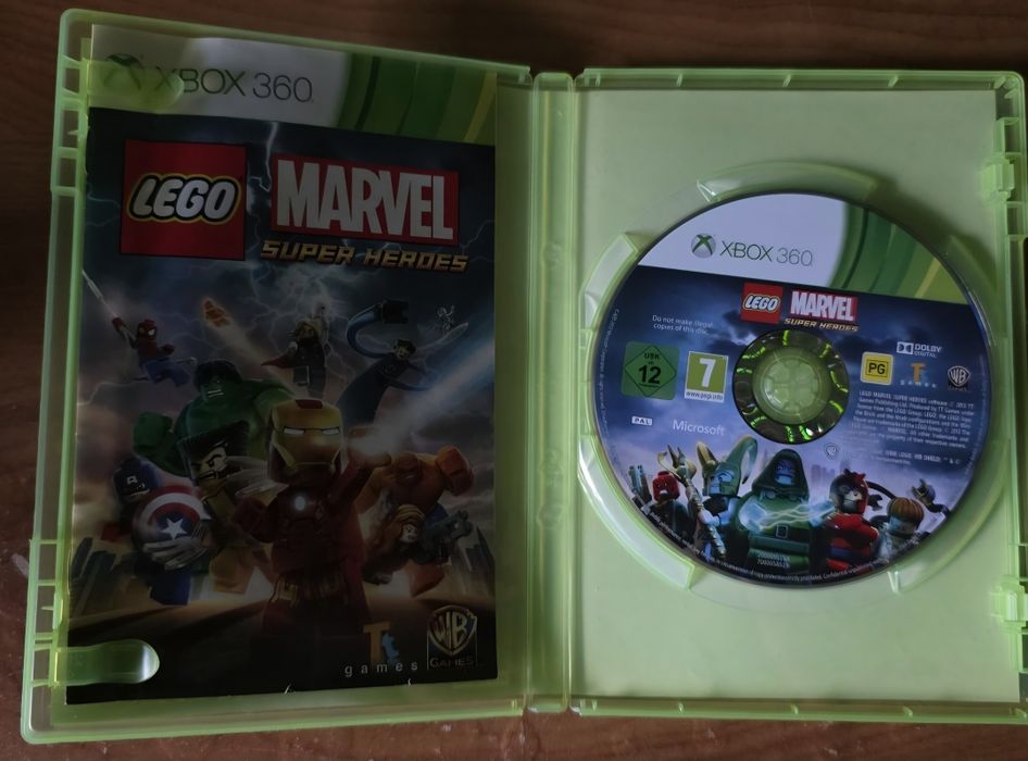Lego Marvel Super Heroes i Lego Star Wars Xbox 360! Epicka podwójna przygoda | 100% sprawne