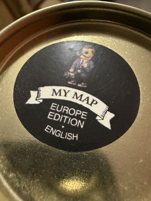 Скретч-карта Європи My gift My Map Europe Edition