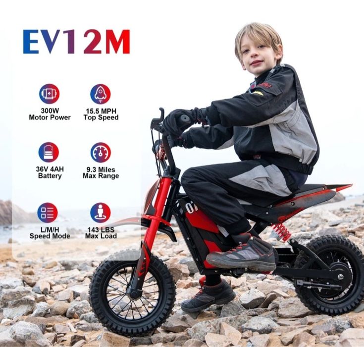 Mota electrica criança ev12m 36v 300w