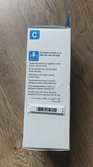 Tusz atrament Epson 103 niebieski - nowy!