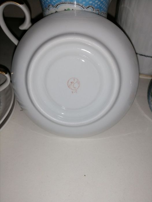 Кофейный сервиз СССР, фарфоровый Тернопольский