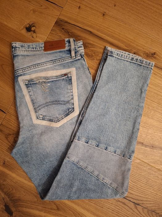 Tommy Hilfiger, damskie spodnie dżinsowe 7/8, r. 26/32