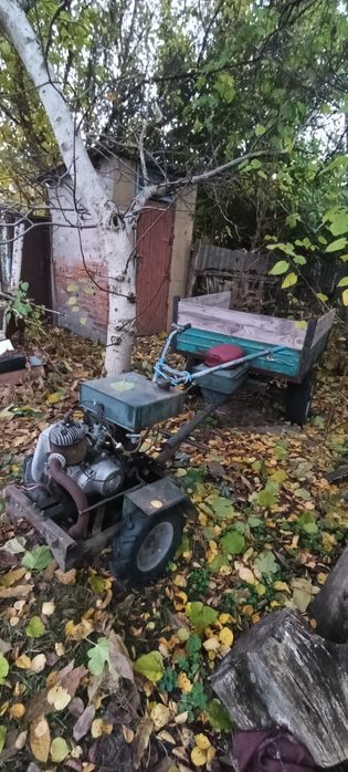 Продам мотоблок з прицепом