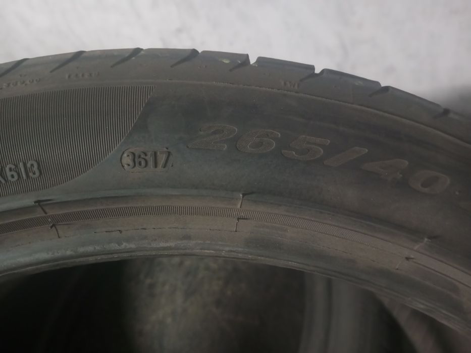 265/40 R21  PIRELLI  Pzero MO1   ЛІтнІ шини б\у  Склад