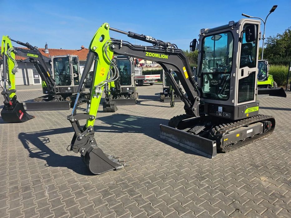 Zoomlion ZE27GU  Nowa koparka Zoomlion ZE27GU 2,7 t. od ręki!