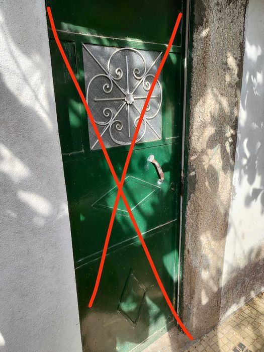 Portas em Ferro com chave