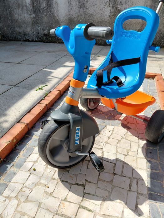 Triciclo Evolutivo Baby Plus Music Azul FEBER