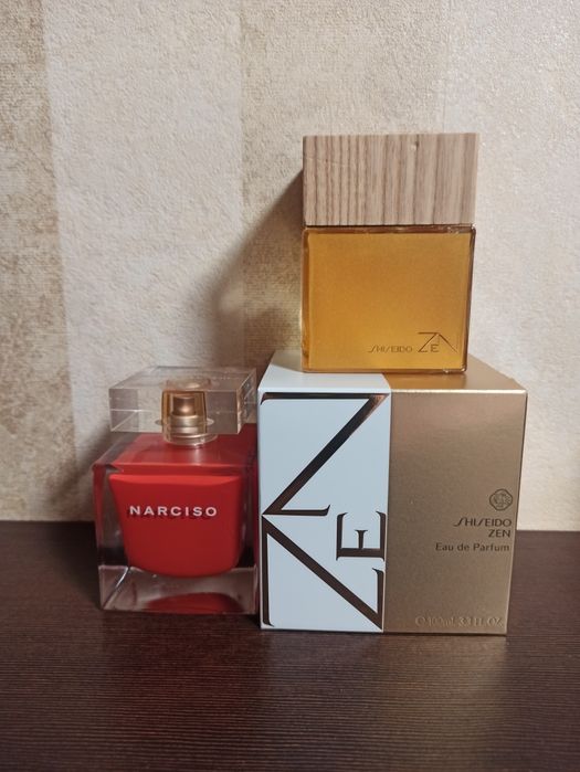 Comme des Garcons/Narciso Rodriguez/Shiseido Zen/Wish Chopard
