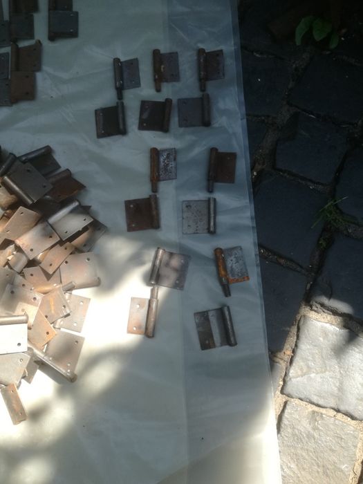 Zawiasy do stolarki okiennej i drzwiowej budowlane PRL