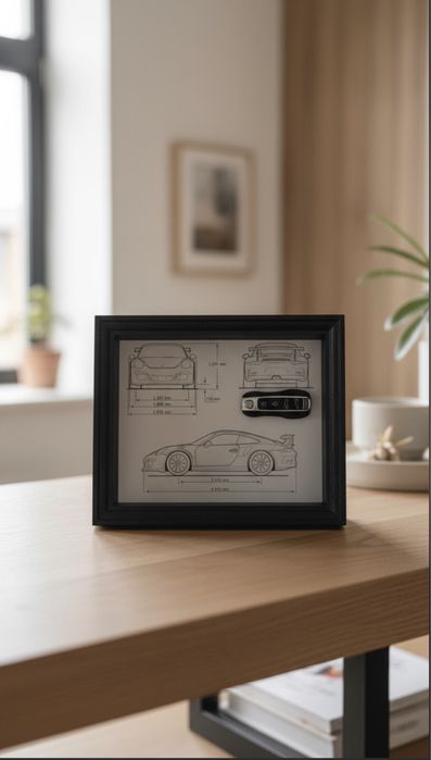 Porsche 911 GT3 RS Ramka z kluczykiem