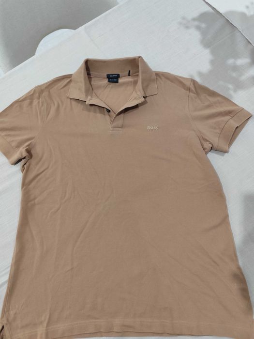 Polo bege Boss L
