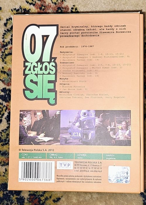 07 Zgłoś Się 21 odcinków 10 płyt DVD