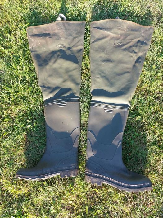 Buty Jaxon wędkarskie myśliwskie gumowe wysokie rozmiar 45