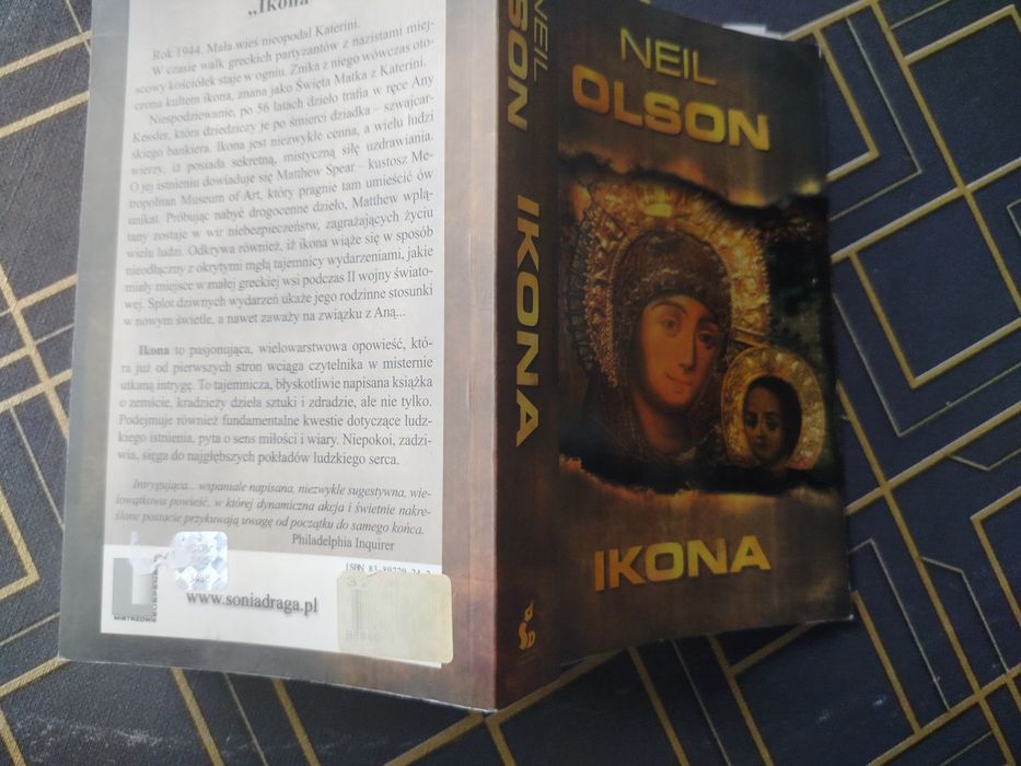 Książka Neil Olson, Ikona.