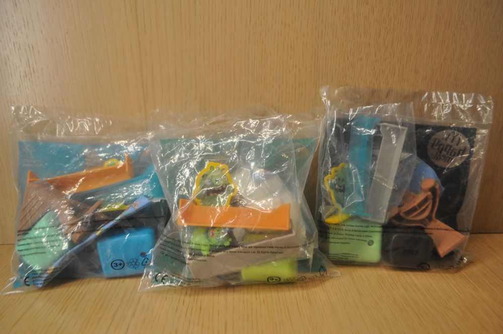 Zestaw figurek, zabawek z bajki  Angry Birds