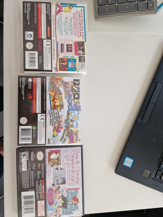 Envio gratis Jogos nintendo DS disney dança e aqua panic