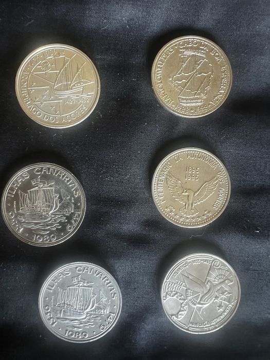 Moedas Varias de 100$ Serie Descobrimentos Portugueses