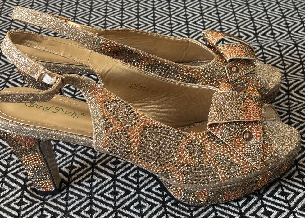 Buty torebka zestaw sylwestrowy .