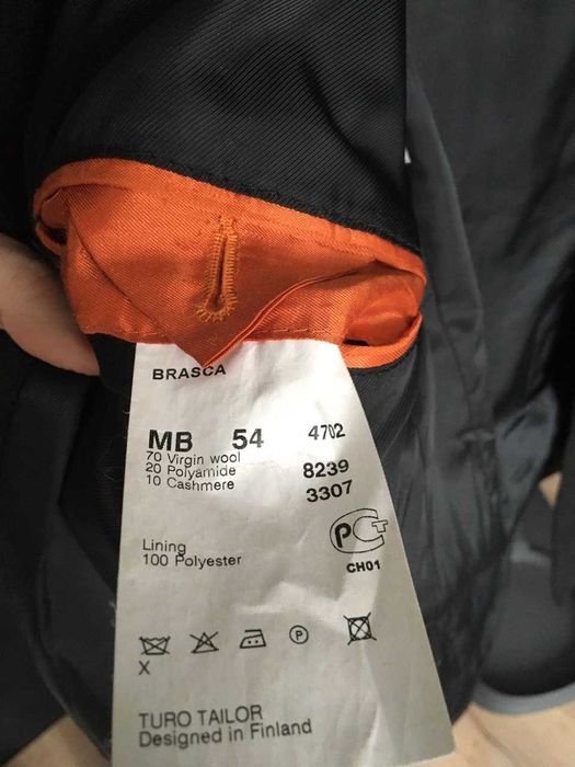 Пальто чоловіче TuroTailor, шерсть 70, кашемір:10, Фінляндія