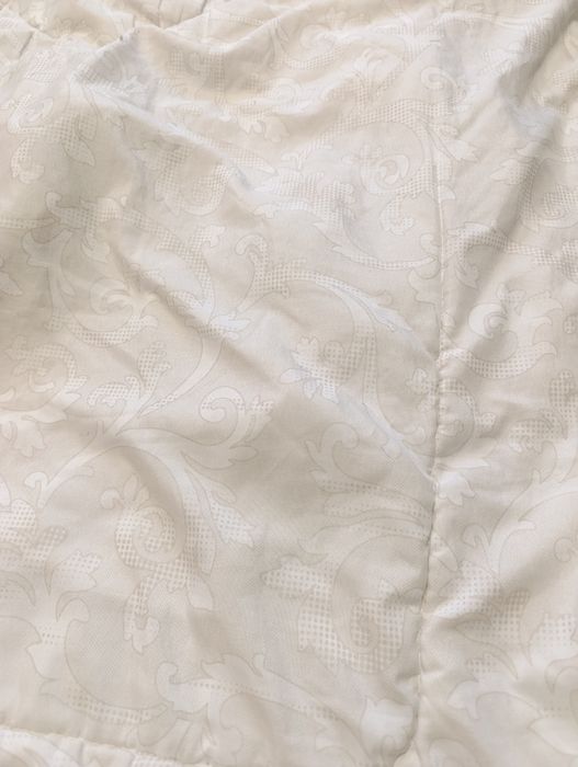 Тепла біла ковдра 1.5 спальна