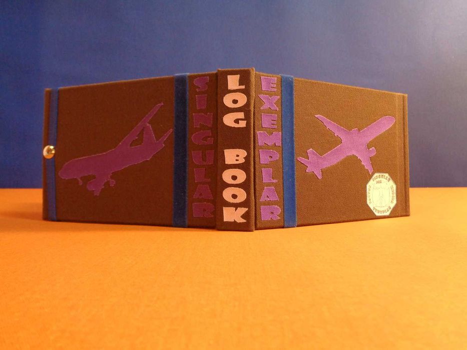 A6 Classic Stitching Logbook for Flight Attendants. Shipping Included.64551545334531120