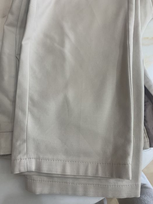 Calças mulher bege Zara XL 42-44 (algodão)