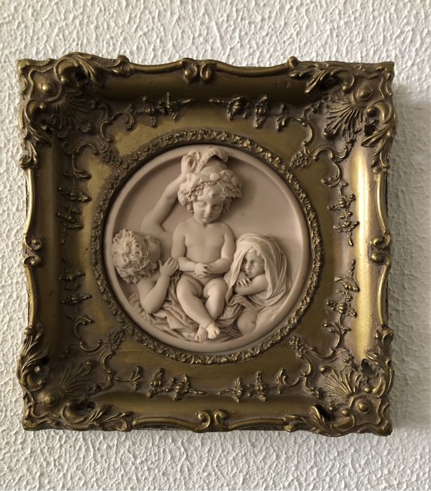 Quadros italianos em marmore