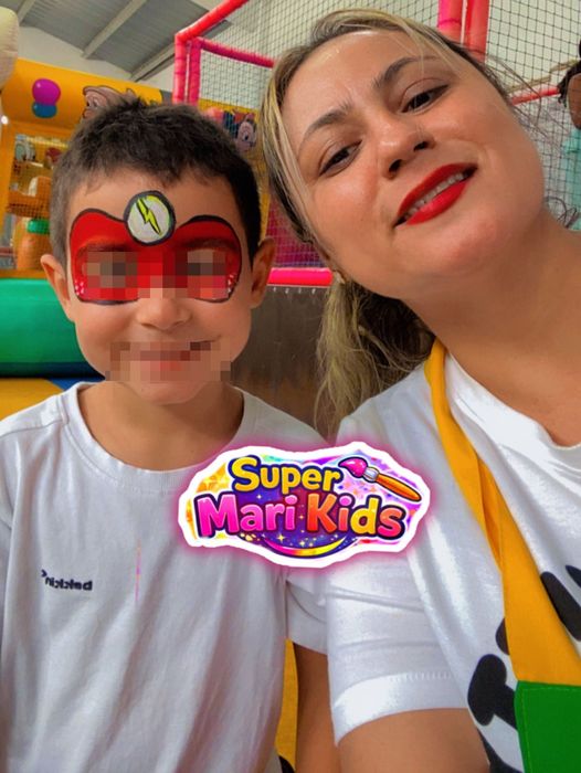 Pintura Facial Infantil & Modelagem de Balões
